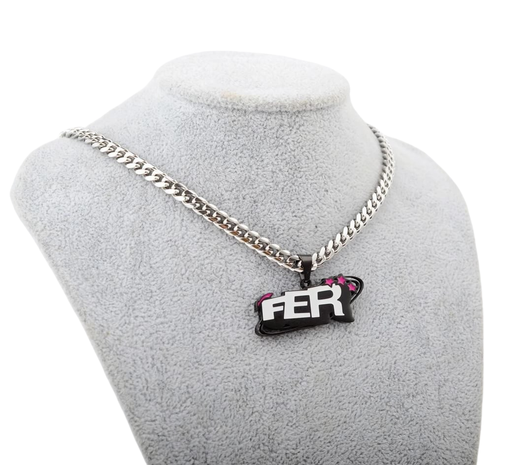 FER logo Cuban chain