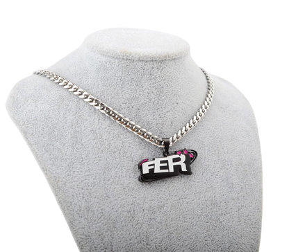 FER logo Cuban chain
